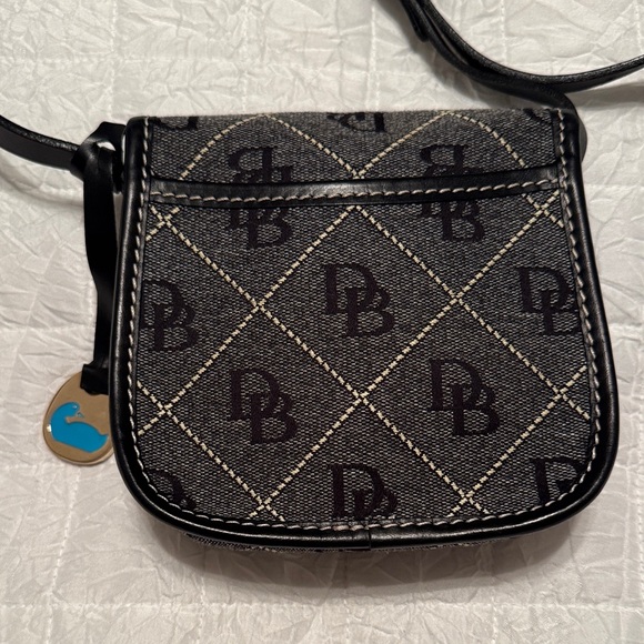 Dooney & Bourke Black and Gray Crossbody Bag - Picture 4 of 7